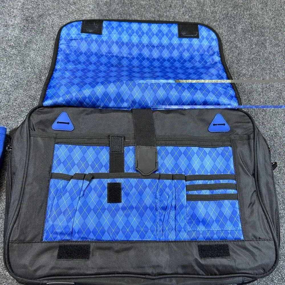 Garmin Executive Flight Carrying Bag BAG ONLY Black New W/ Blue Small T-shirt